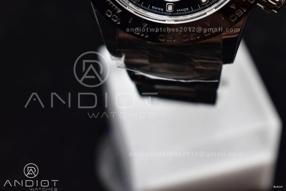 Bracelet Best Edition SA4130 904L SS Black Dial 116500 Daytona Case BTF And 1:1 0305